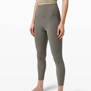 lululemon Align Pant 25” in grey sage